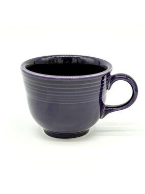 Fiesta Ware Plum Teacup Discontinued Homer Laughlin China Vintage Collectible Pu
